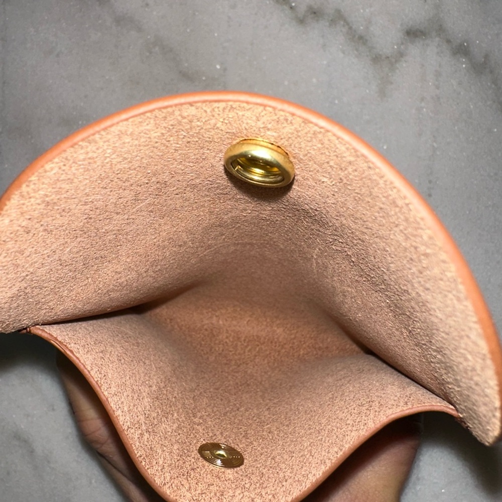 Teddi Joelle-Brown Leather Snap Wallet - Picture 3 of 7